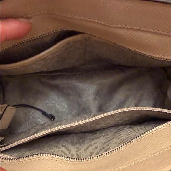 Michael Kors Pink and Brown Satchel - Picture 5 of 13